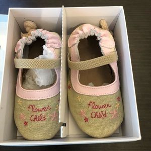 Robeez organic eco friendly Mary Jane Shoes,18-24M